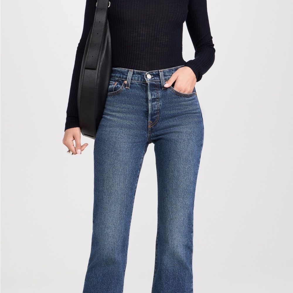 Levi's Classic Indigo Flare Jeans